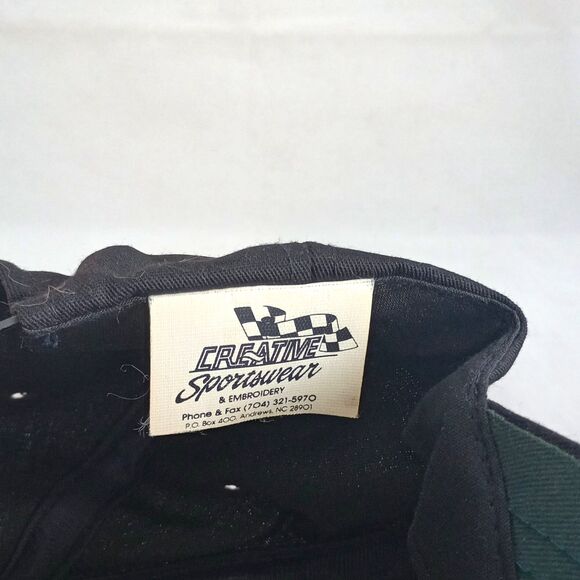 Budweiser Racing Bill Elliott #11 Snapback Cap – Black Hat 6 Panel - Picture 4 of 5